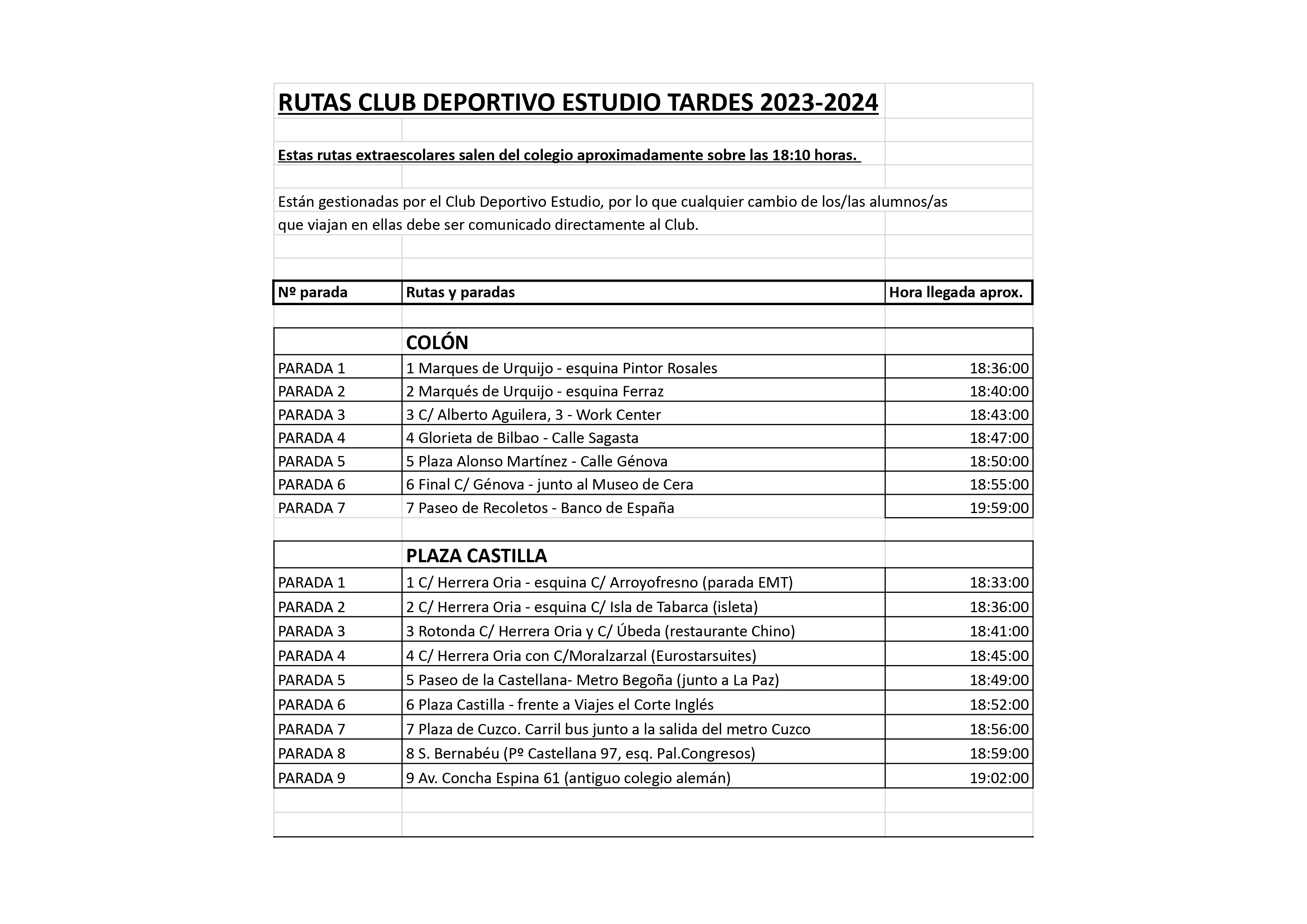 Rutas Club Deportivo Estudio tardes, itinerarios curso 2023-24, a 2023.09.10.xlsx - WEB_page-0001.jpg